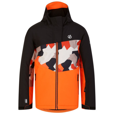 Veste d'hiver enfants Dare 2b Humour II Jacket orange Puffins Orange Geo Camo/Black