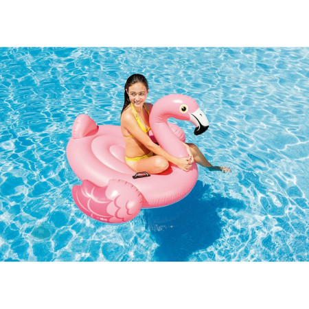 Flamant gonflable Intex Pink Flamingo Ride-On