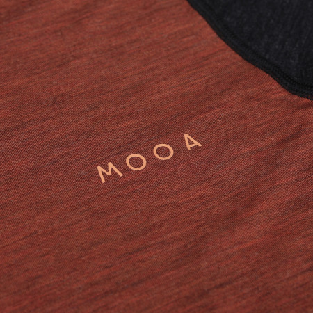 T-shirt femme MOOA MerinoSilk Block 160 short