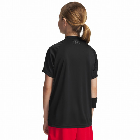 T-shirt enfant Under Armour Tech Split Wordmark SS-BLK