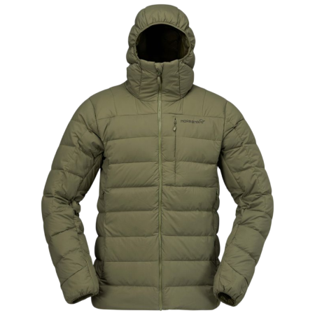 Doudoune homme Norrona femund down700 Zip Hood olive Olive Night