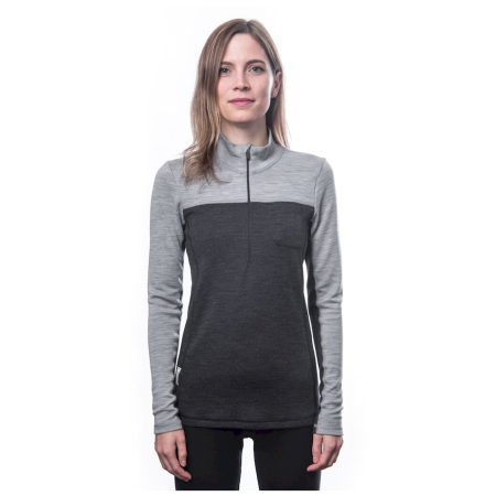 T-shirt fonctionnel femme Sensor Merino Bold dl. rukáv zip