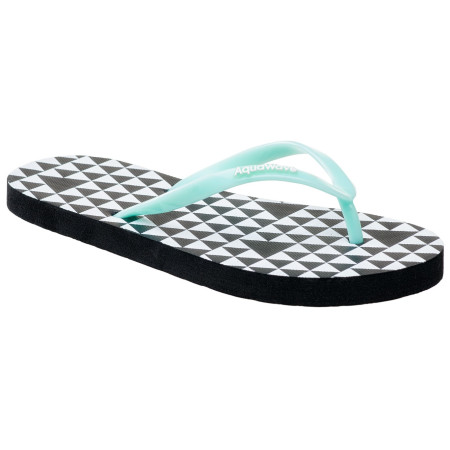 Tongs femme Aquawave Rachel Wmns bleue GeometricPrint/AquaSplash