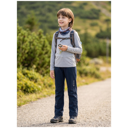 Pantalon softshell enfant Alpine Pro Zorto 2 Blue