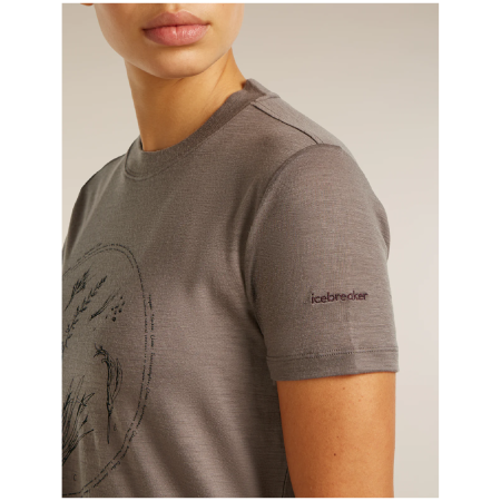 T-shirt femme Icebreaker Merino 150 Tech Lite SS Crop Tee Seed Story