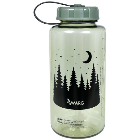 Bouteille Warg Woods Tritan Wide 1 L vert green