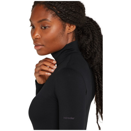 T-shirt femme Icebreaker W Mer Core Heavyweight LS Half Z