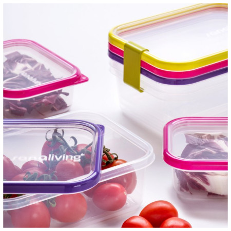 Boîte aliments Omada Sanaliving Box Set 3x 24x16,5x8cm/2L