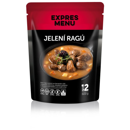 Repas prêt à manger Expres menu Ragoût de cerf 600 g