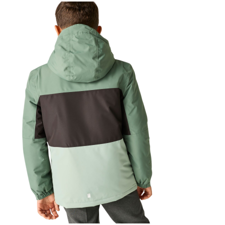Veste d'hiver enfants Regatta Beamz Dark Forest/Glacier Green