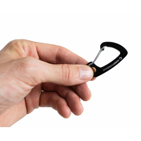 Set de 2 mousquetons ultralégers en aluminium Ticket to the moon 600 kg