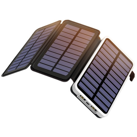 Banque d'énergie solaire OUTXE EP300 - 10000mAh noir / blanc
