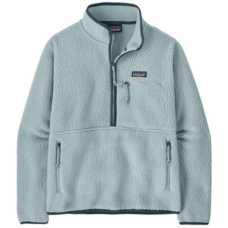 Sweat-shirt femme Patagonia Retro Pile Marsupial bleu clair Virtually Blue