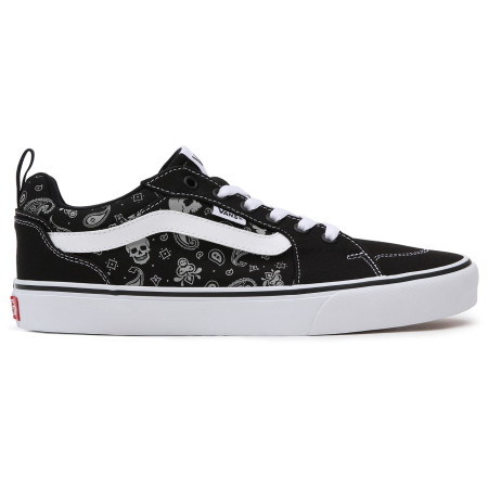 Chaussures homme Vans Mn Filmore (Skull Bandana) noir / blanc (Skull Bandana) Blk/Wht