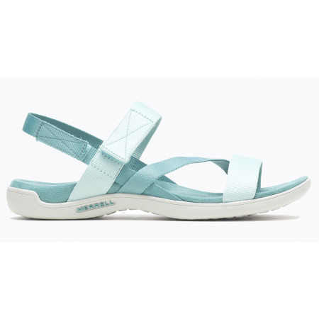 Sandales femme Merrell District 3 Strap Web bleu clair Mineral