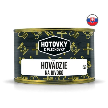 Repas Hotovky z plechovky Rôti de bœuf 400 g