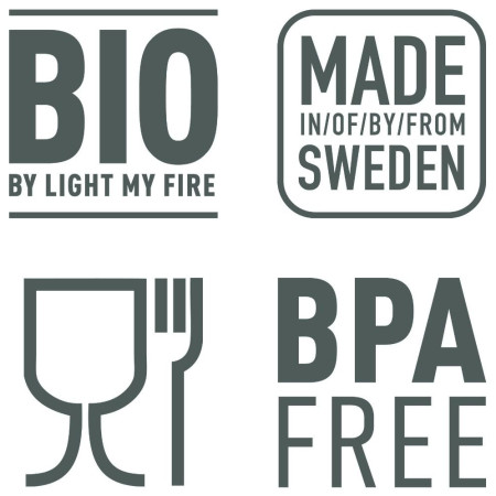 Couverts bébé Light My Fire Spork Little 2-pack