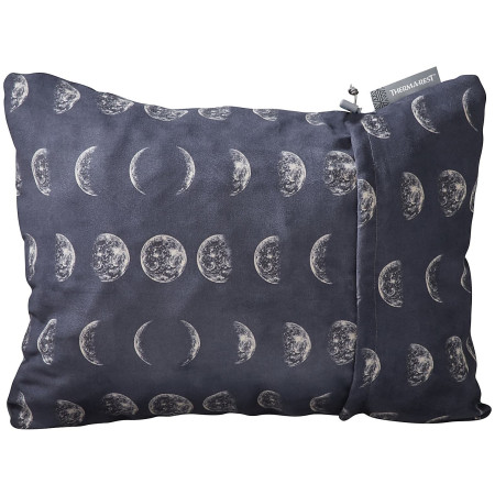 Cussin Therm-a-Rest Compressible Pillow, Large bleu foncé Moon