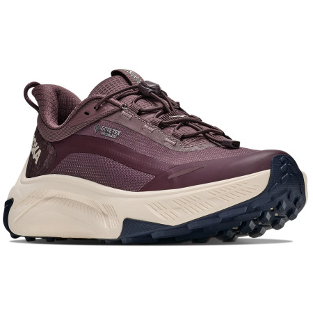 Chaussures running femme Hoka Transport 2 GTX brun foncé Smoky Quartz / Deep Mauve