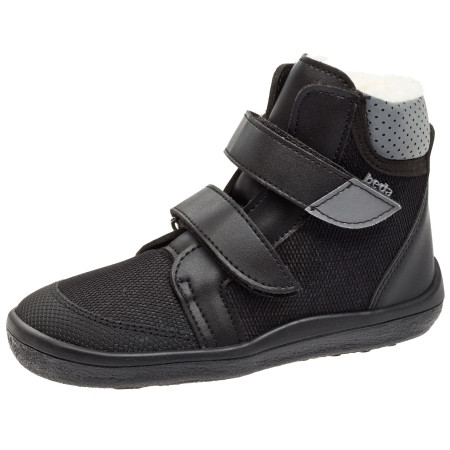 Chaussures barefoot pour enfant Beda Daisy Black noir Black
