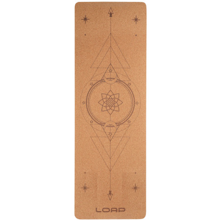 Tapis Yoga Loap Naveen noir/ beige Beige