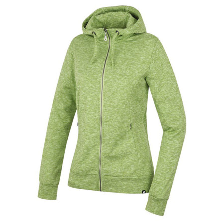 Sweat-shirt femme Hannah Galle jaune Lime