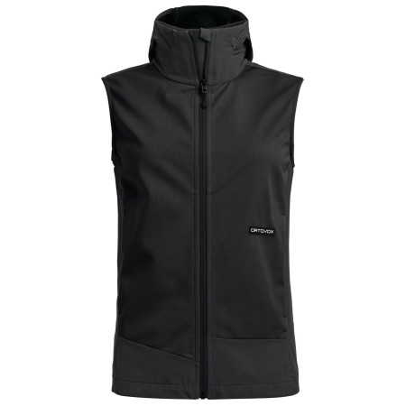 Gilet femme Ortovox Ortler Softshell Plus Vest noir Black Raven