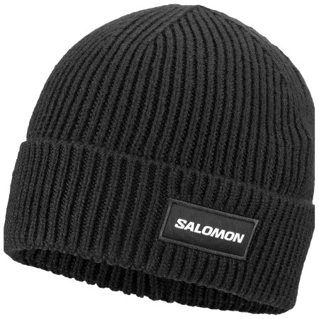 Bonnet Salomon Classic Beanie U noir DEEP BLACK