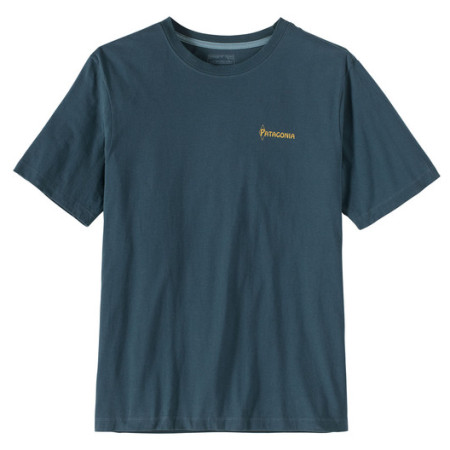 T-shirt homme Patagonia M's Water People Banner T-Shirt bleu foncé Summit Blue