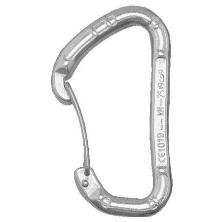 Mousqueton Rock Empire Carabiner Indoor argenté Silver