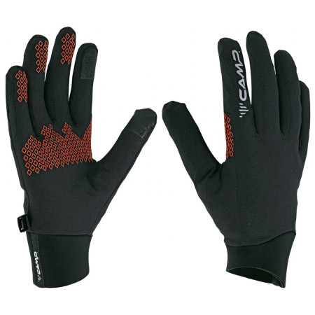 Gants Camp G Air Light noir / orange Black / Dark Orange