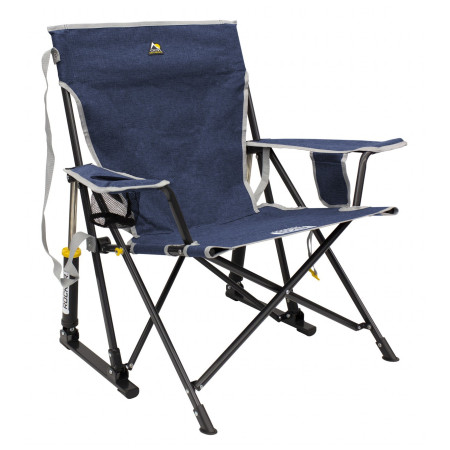 Chaise GCI Kickback Rocker bleue Heathered Indigo