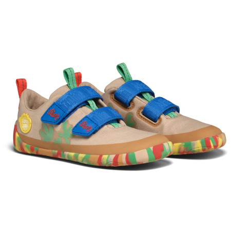 Chaussures enfant Affenzahn Sneaker Cotton Happy brun Affenzahn