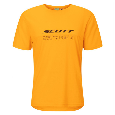 Chemise cycliste homme Scott Tee M's Vertic DRI SS orange gleam orange
