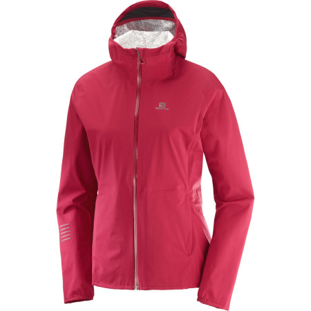 Veste femme Salomon Lightning Wp Jkt rose RioRed