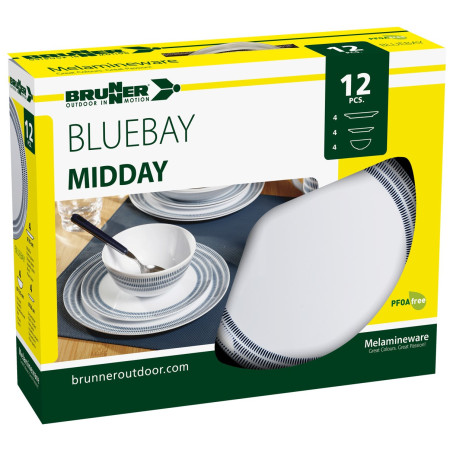 Set de vaisselle Brunner Midday Bluebay