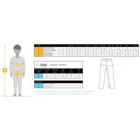 Pantalon enfant Kilpi Gabone-J (2023)
