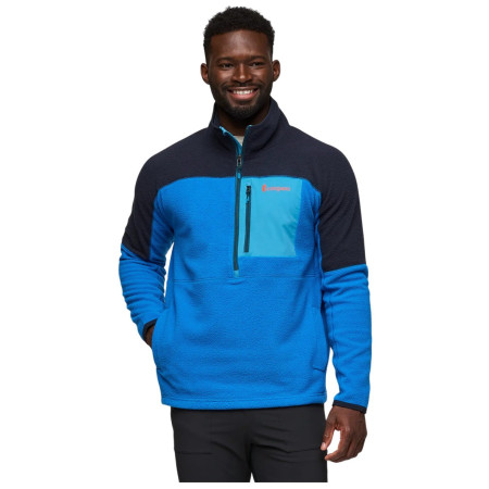 Sweat-shirt homme Cotopaxi Abrazo Fleece Half-Zip Jacket bleu /bleu foncé Carbon and Atlantic