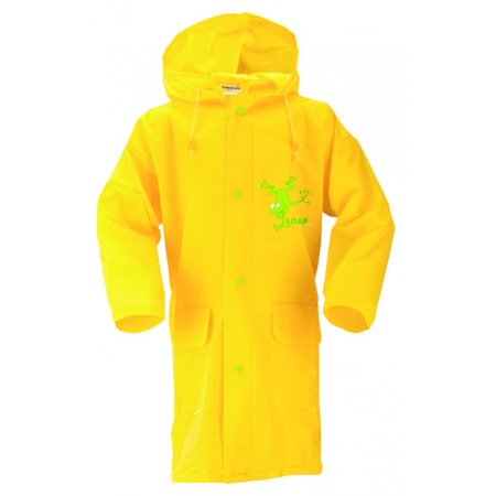 Imperméable enfant Loap Smoky jaune