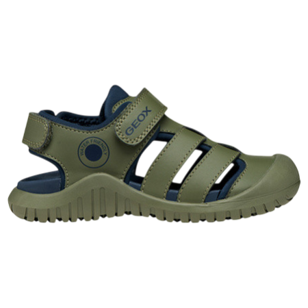 Sandales enfant Geox J S. Fusbetto Pro Bo Sage/Navy bleu SAGE/NAVY