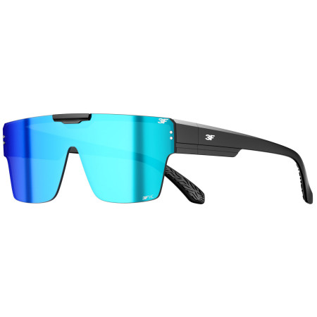 Lunettes soleil 3F Solid bleu black/blue