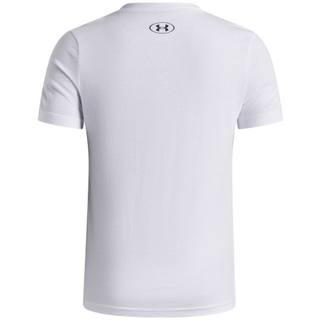 T-shirt fonctionnel enfant Under Armour UA B Patch Pack Wm SS White