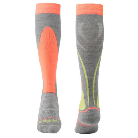 Chaussettes hautes Bridgedale Ski Junior Racer Denim