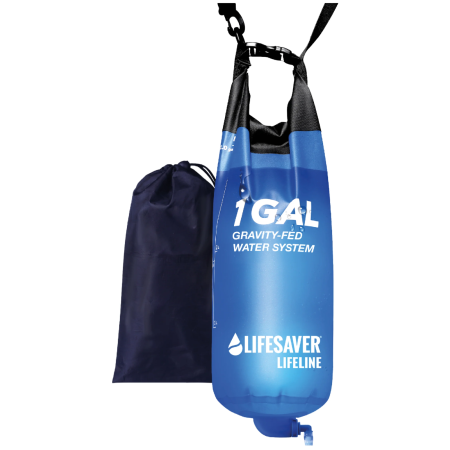 Réservoir à eau Lifesaver Gravity Water Bag bleu Blue