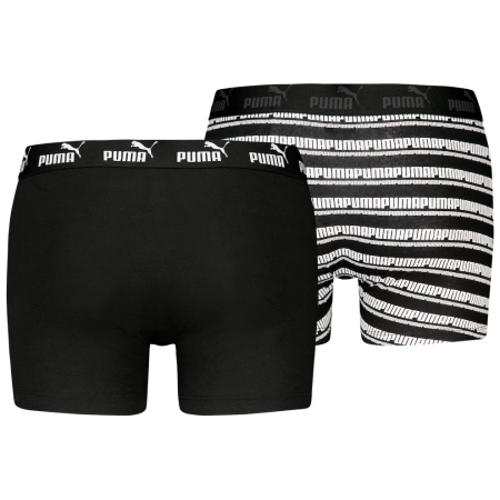 Caleçon homme Puma Elements Striped Boxers 2P