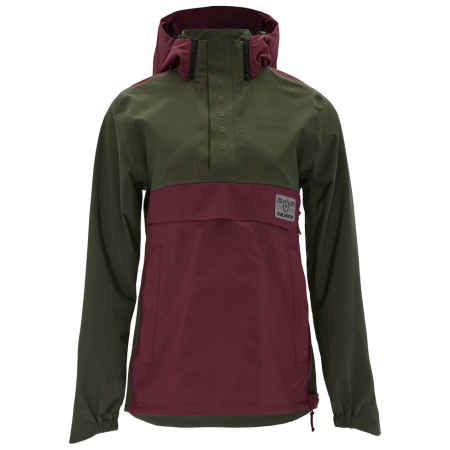 Veste vélo femme Silvini Montesola violet / vert olive-plum