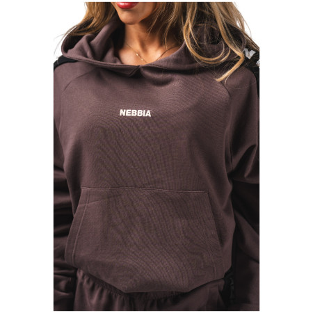 Sweat-shirt femme Nebbia Classic Hoodie OFF-DUTY 489