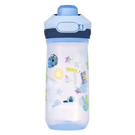 Bouteille enfant Contigo Jessie 420ml bleu periwinkle school