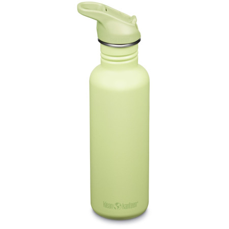 Bouteille en acier inoxydable Klean Kanteen Classic 800 ml (w/Flip Seal Sport Cap) vert clair shadow lime