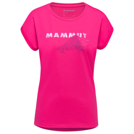 T-shirt femme Mammut Mountain T-Shirt Women Eiger rose pink
